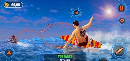 尾浪滑水冲浪v1.0
