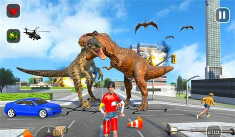 城市恐龙战斗v1.0