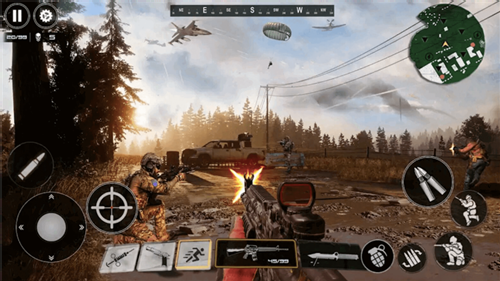 跳伞吃鸡战场v1.01