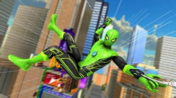 超级英雄空中飞行v4