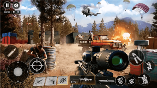 跳伞吃鸡战场v1.01