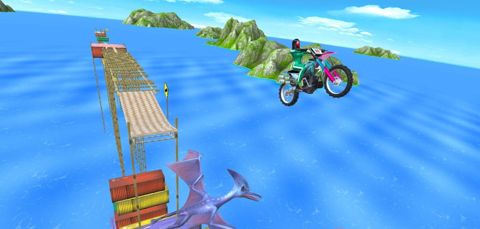 侏罗纪摩托车特技v1.0.0