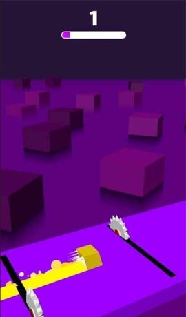 黄色方块冒险冲刺v1.1