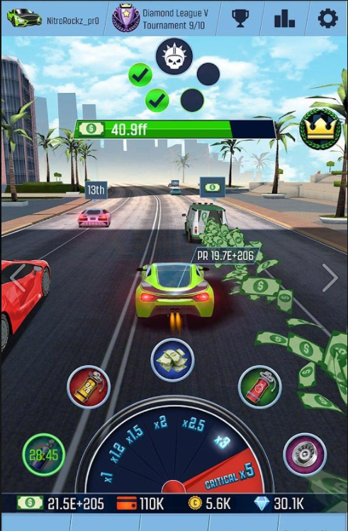 怠速赛车汽车点击模拟器v1.27.2