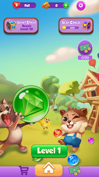 泡泡钻石射手v1.3.0