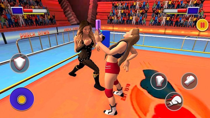 女孩格斗摔跤v1