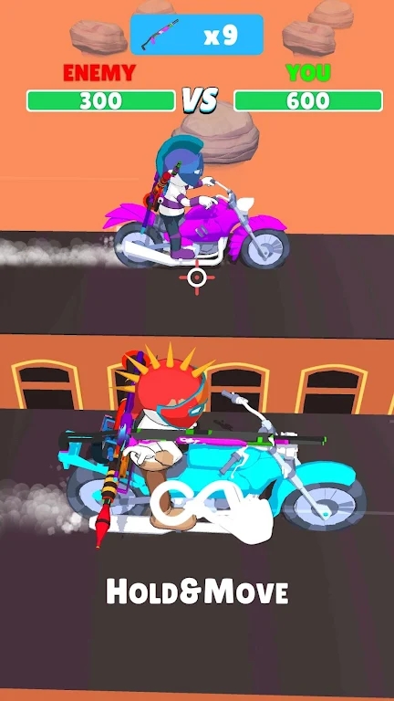 射击摩托狂怒突袭者v0.0.8