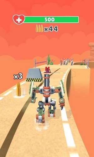 机器人跑酷射击v0.0.4