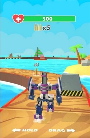 机器人跑酷射击v0.0.4