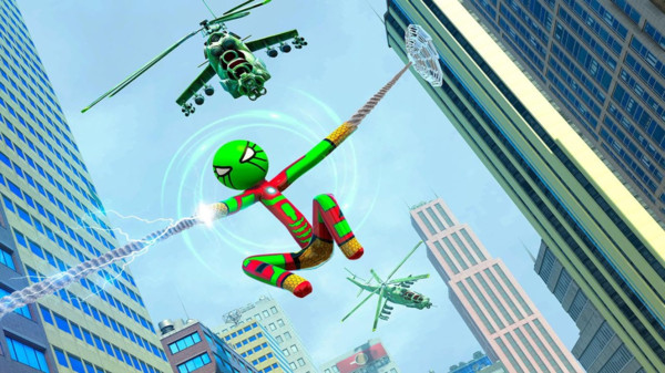 真实火柴人绳索英雄v1.0