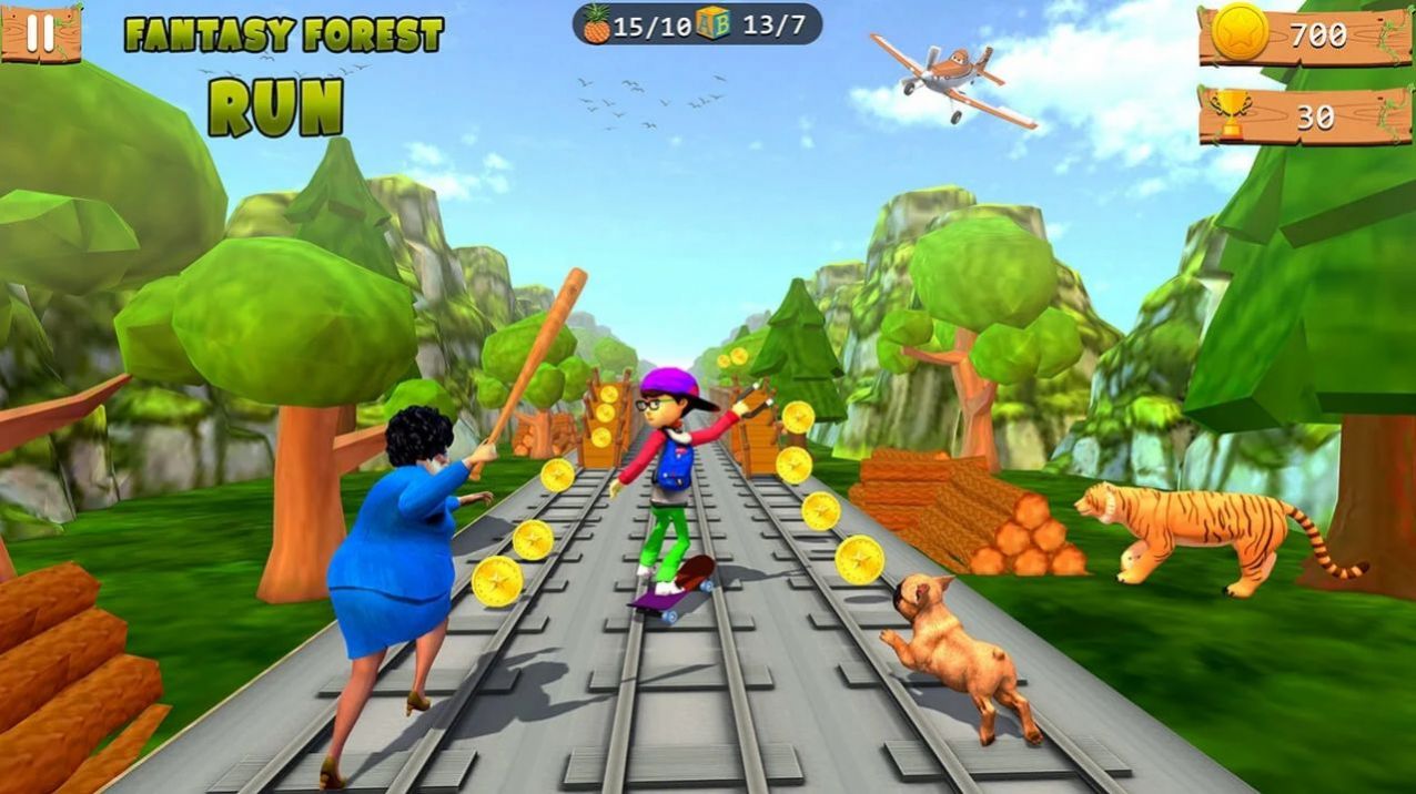 可怕的老师跑步比赛3Dv1.0