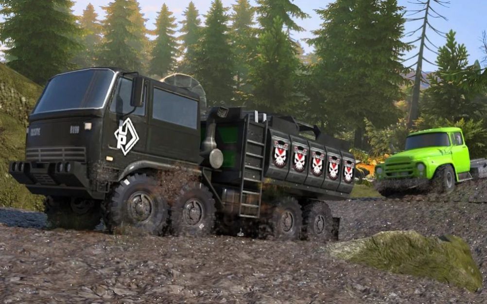 重型卡车泥浆卡车v0.2