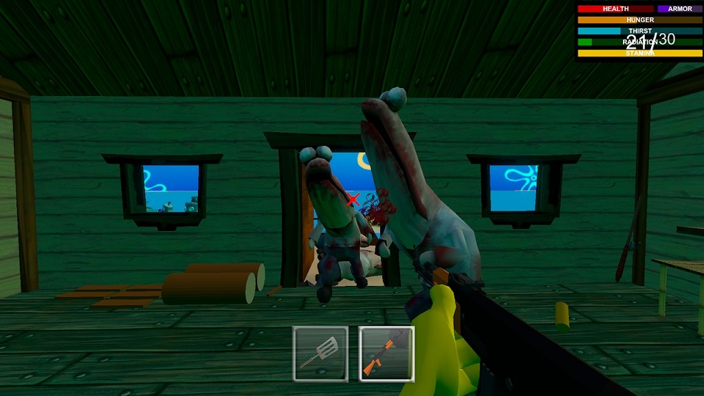 比基尼泳裤僵尸生存v1