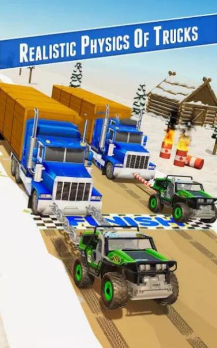 疯狂的汽车牵引比赛3Dv1.6