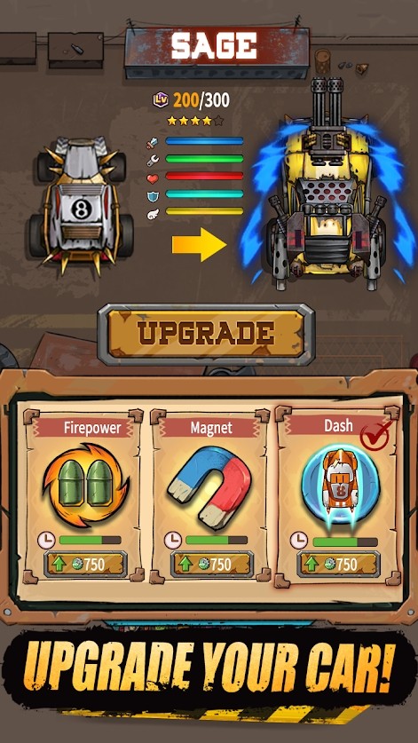 疯狂之路竞速与射击v1.16