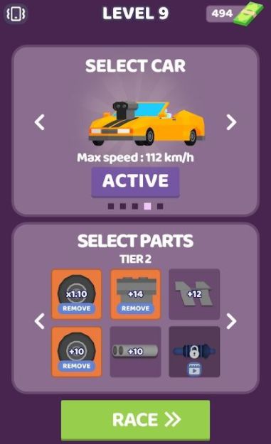 速度竞赛因素v0.1