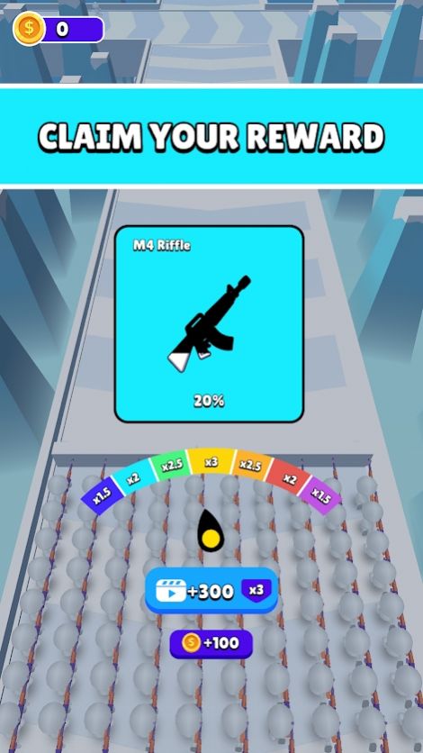 人群竞赛奔跑与枪战3Dv1.0.2