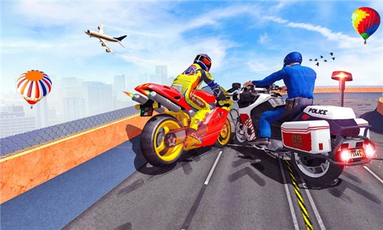 警察摩托斜坡竞速v3.9.4