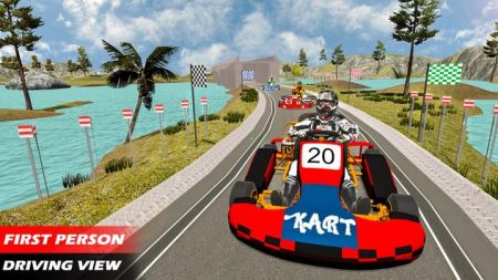 海滩卡丁车特技车手v1.0