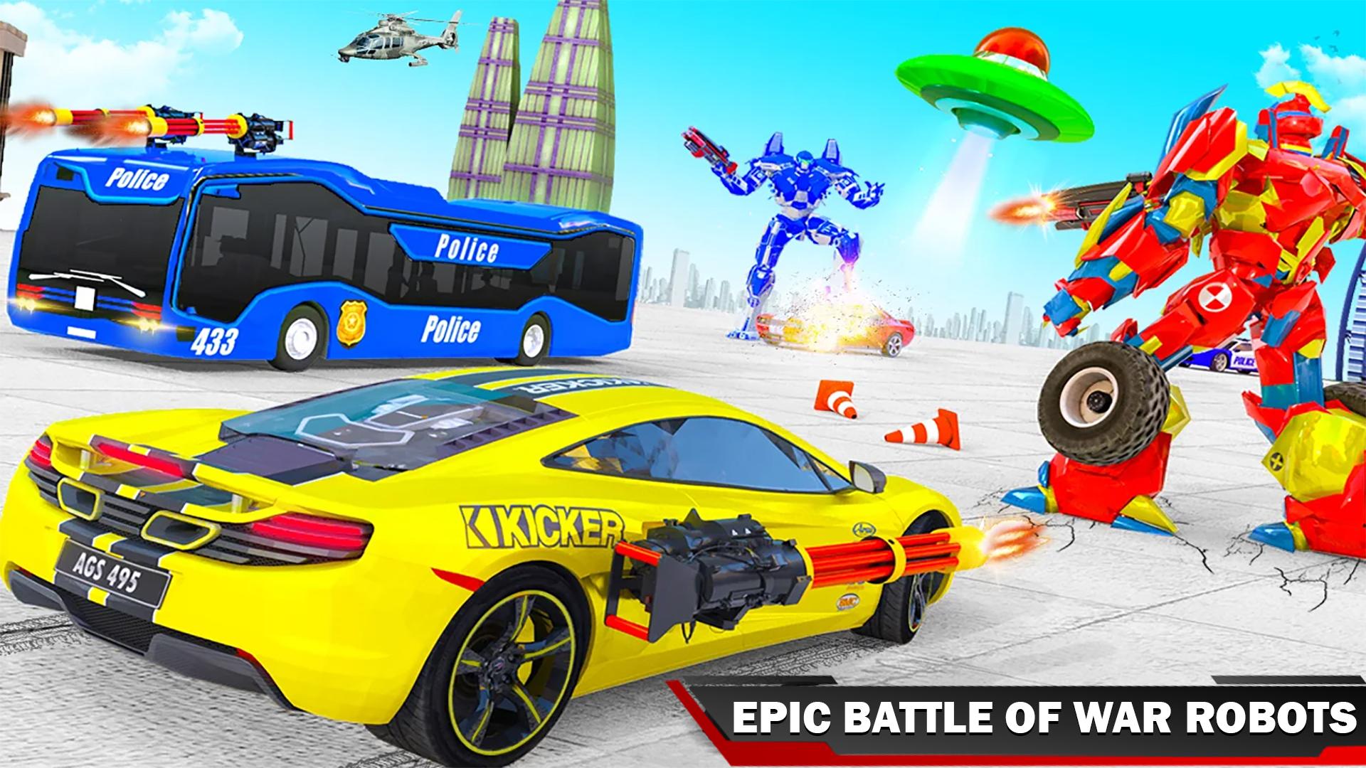 飞行巴士机甲战士v3.0.1