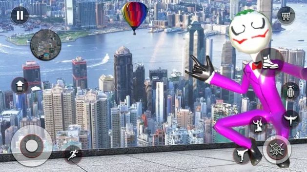 蜘蛛火柴人城市英雄v1.0