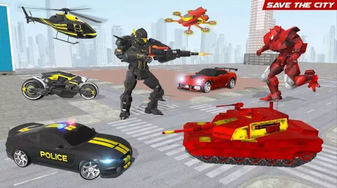 美国警用机器人汽车大战v1.4