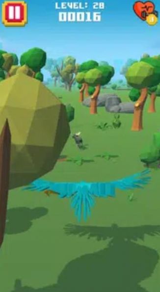 猛禽愤怒的小鸟猎杀动物v3,0