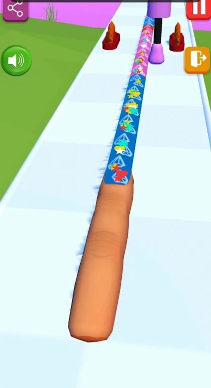 女孩指甲时尚跑3Dv1