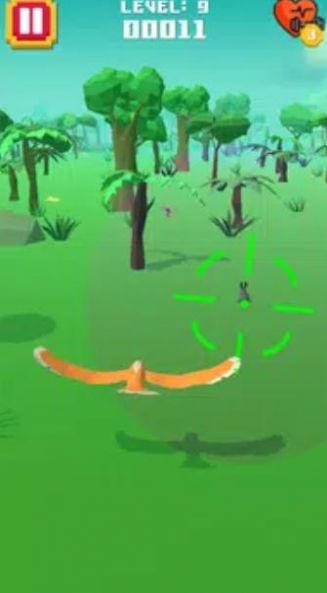 猛禽愤怒的小鸟猎杀动物v3,0