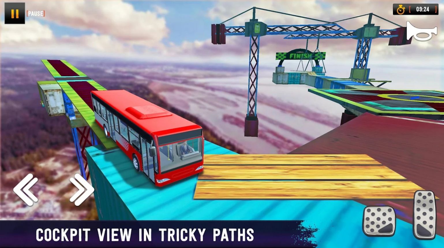特技巴士坡道赛车v1.5