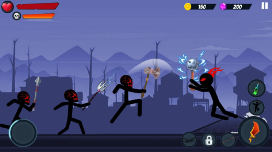 火柴人战士暗影传说v1.0