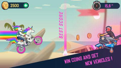 疯狂的后轮特技摩托v1.0.2