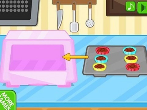 Chocolate cupcake makerv