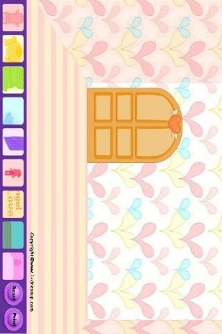 布置粉红草莓房间v