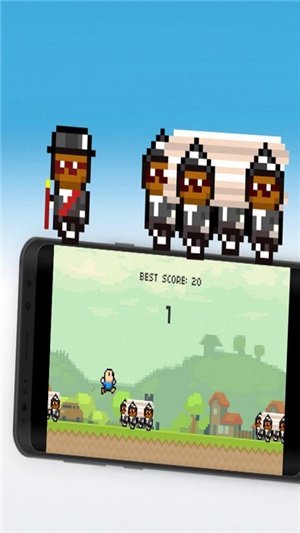 黑人抬棺像素版v1