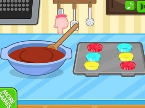 Chocolate cupcake makerv