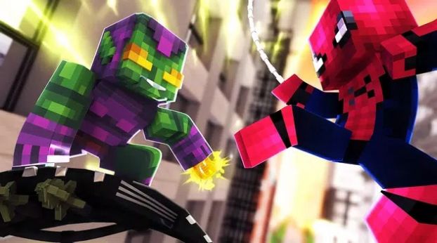 方块工艺蜘蛛人酷跑者v0.0.2