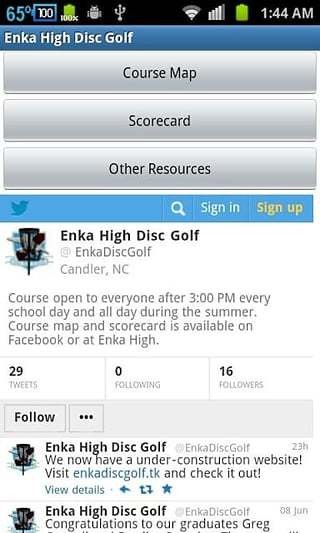 Enka High Disc Golfv