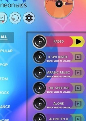 瓷砖跳跃跳舞的球v1.0