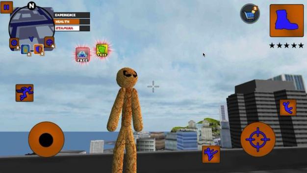 石头巨人火柴人绳索英雄v1