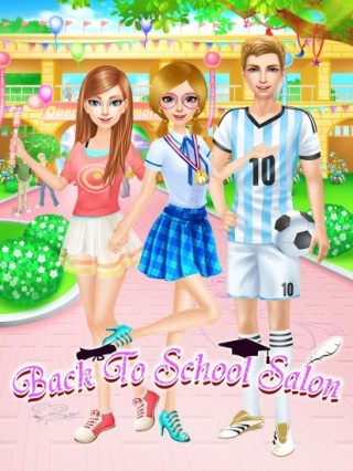 Back To School Salon-girl gamev