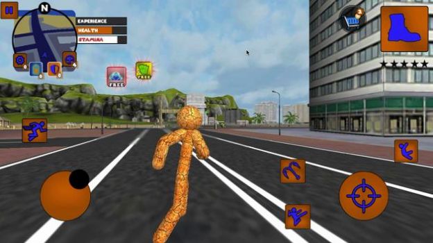 石头巨人火柴人绳索英雄v1