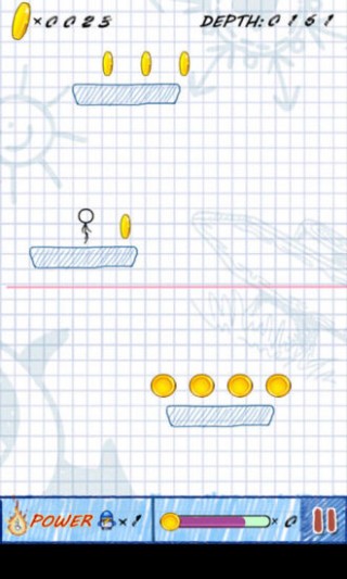 火柴人涂鸦跳落v