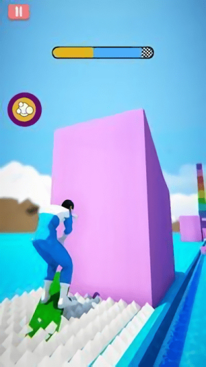 冬季滑雪比赛3dv