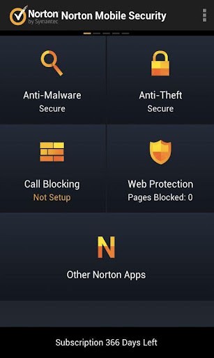 诺顿手机安全卫士v3.9.1.2245