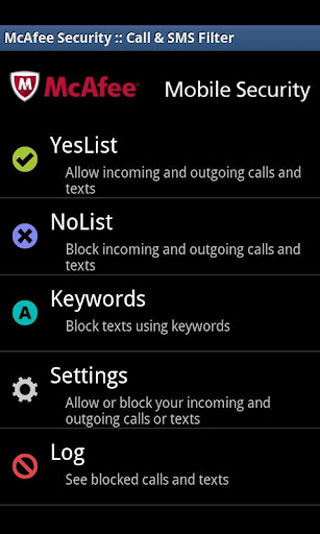 McAfee Securityv4.5.1.1051