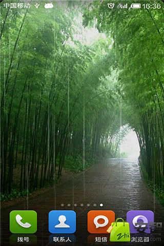 意境竹林绿豆秀秀动态壁纸v