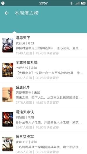 享阅小说阅读v4.00.01