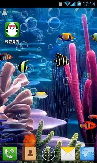 珊瑚里的鱼绿豆动态壁纸v4.3.0