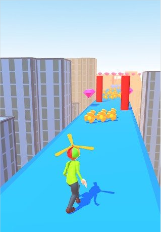 直升机小子跑酷v0.1